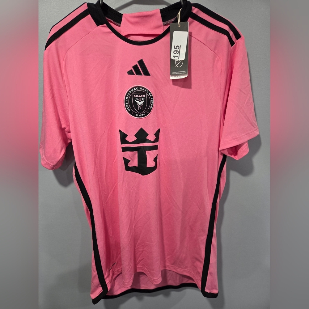 Adidas Inter Miami CF  2024 Authentic Soccer Jersey Mens L NWT